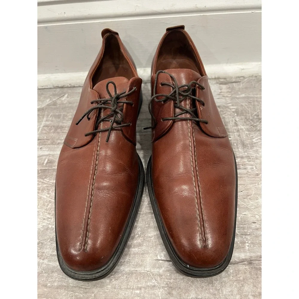 Vintage Cole Haan Air Dress Shoes Styler Split Toe Derby Mens Size 10 M 2005